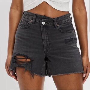 Size 12 NWT distressed jean shorts.